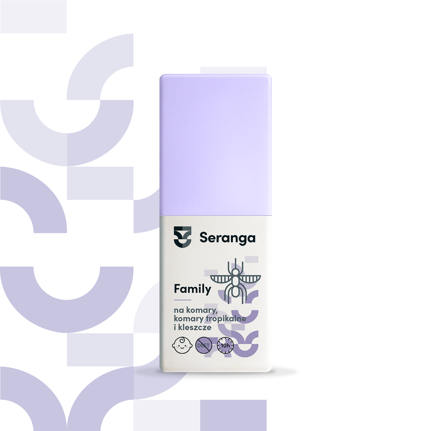 Seranga Family 100ml na komary i kleszcze - Ikarydyna 10%
